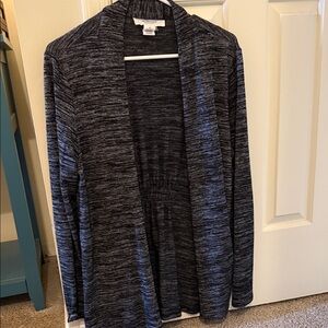 Workshop Republic Clothing Charcoal and Black Knitwear